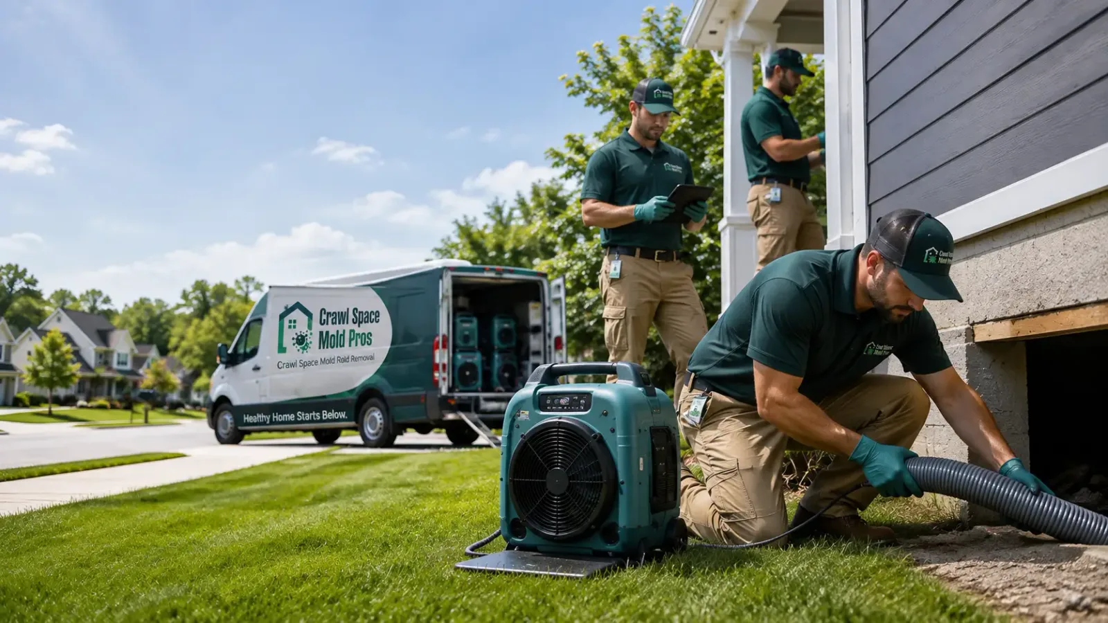 Crawl Space Mold Removal in Lincoln, MT